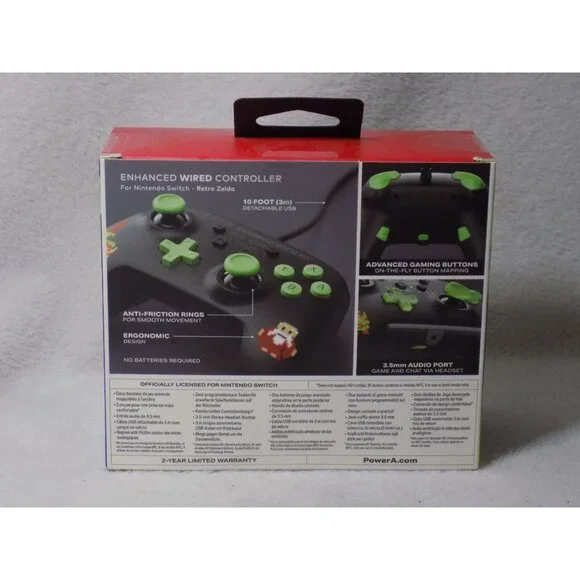 PowerA Nintendo Switch The Legend Of Zelda Enhanced Wired Controller - Picture 2 of 3